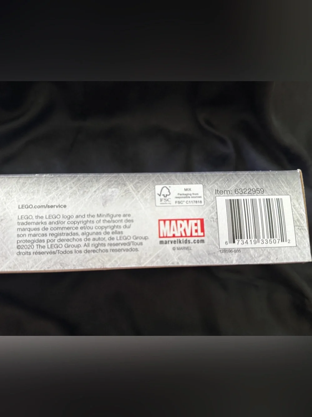 Lego bnib marvel